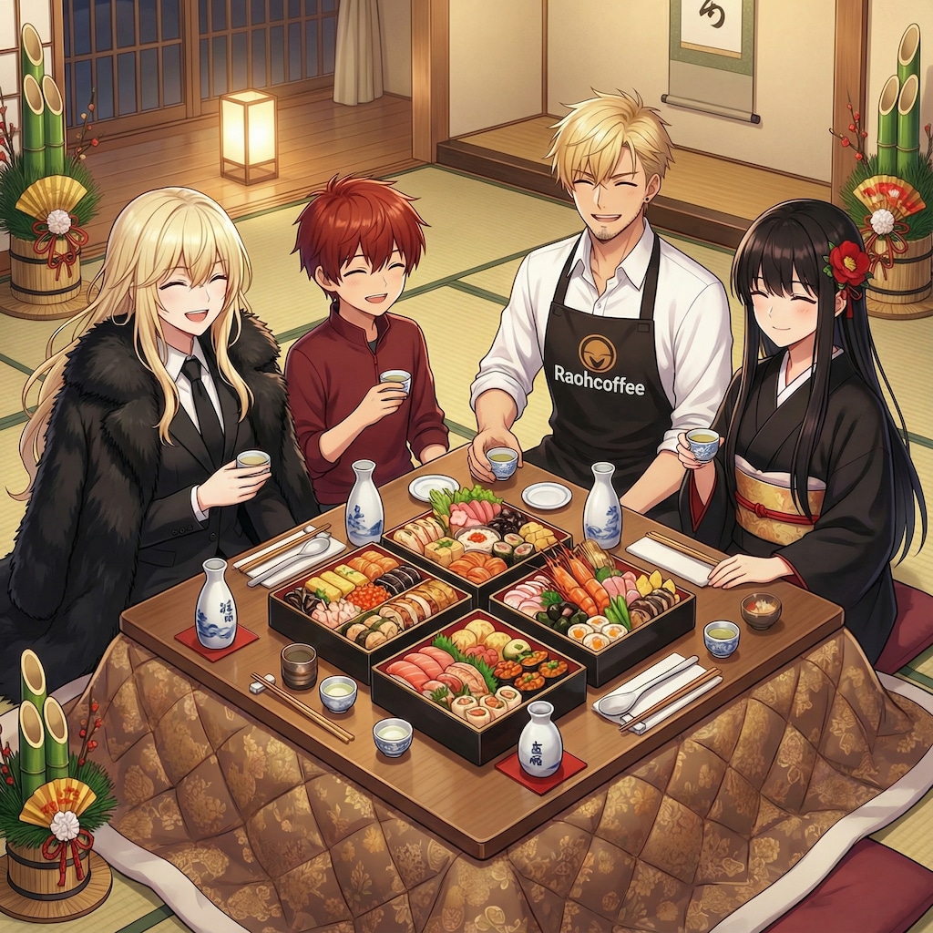 おせちとうちの子達(+私)