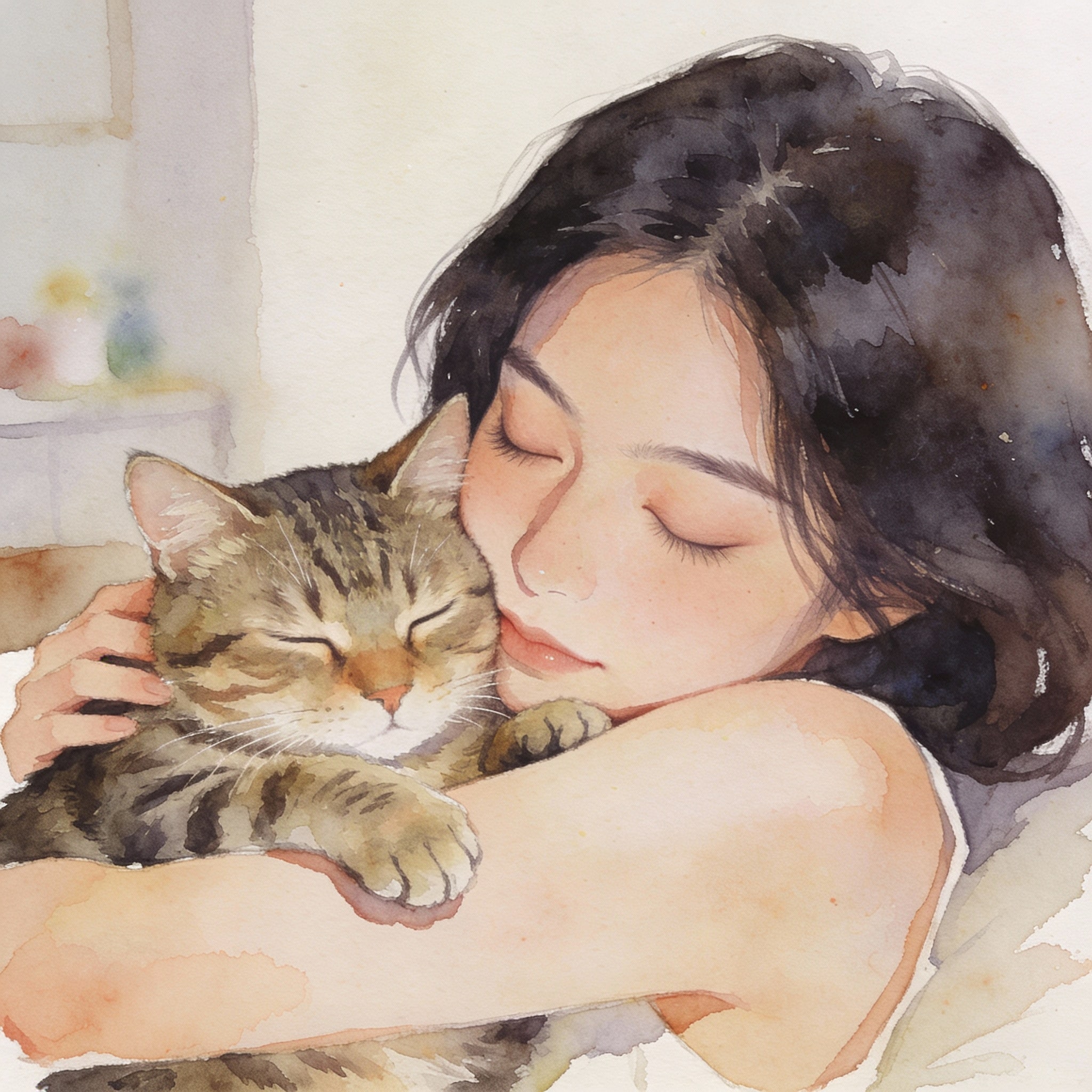 統一世界王者と飼い主 | の人気AIイラスト・グラビア