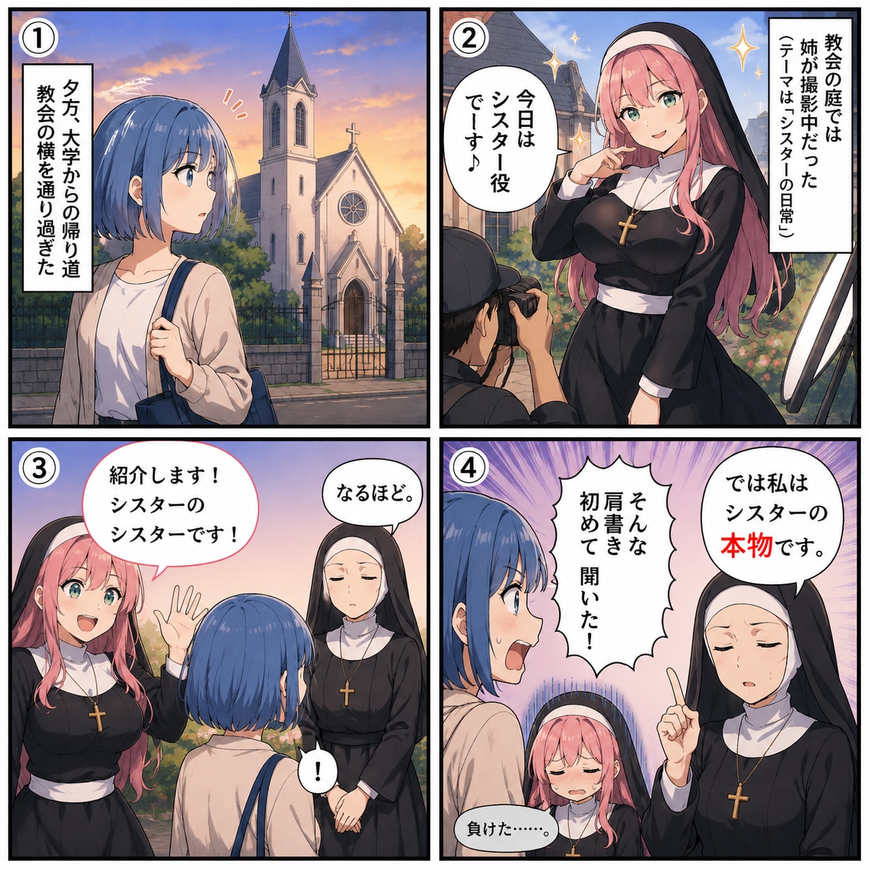 シスターのシスター | の人気AIイラスト・グラビア
