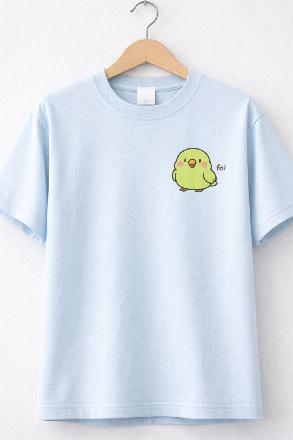 ワンポイントのインコTシャツ&パーカー | の人気AIイラスト・グラビア