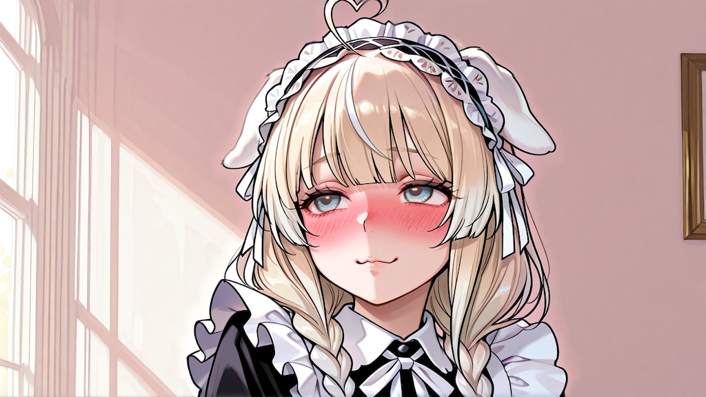 うちのメイドさんのリュミエ（Lumie）です