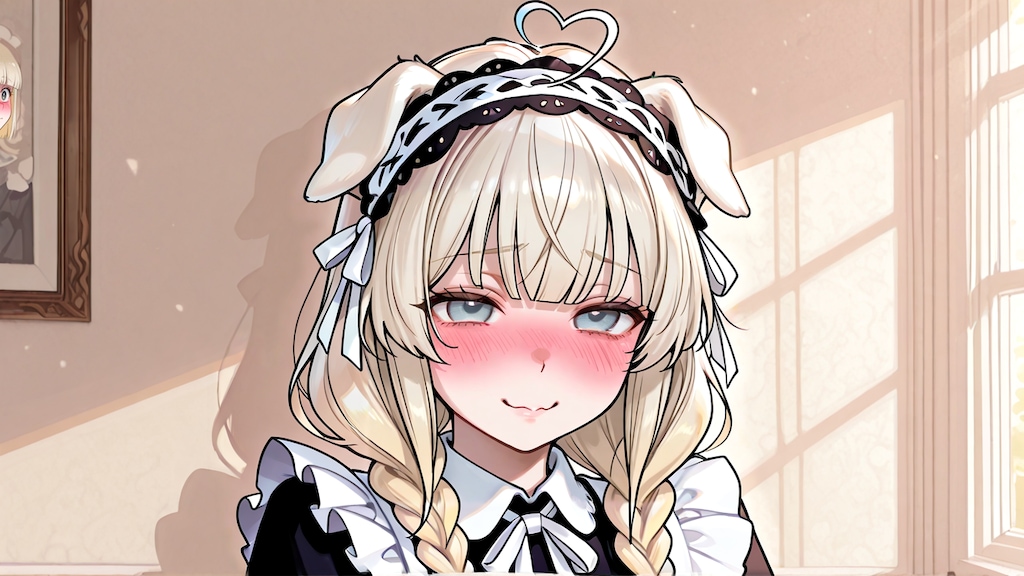 うちのメイドさんのリュミエ（Lumie）です