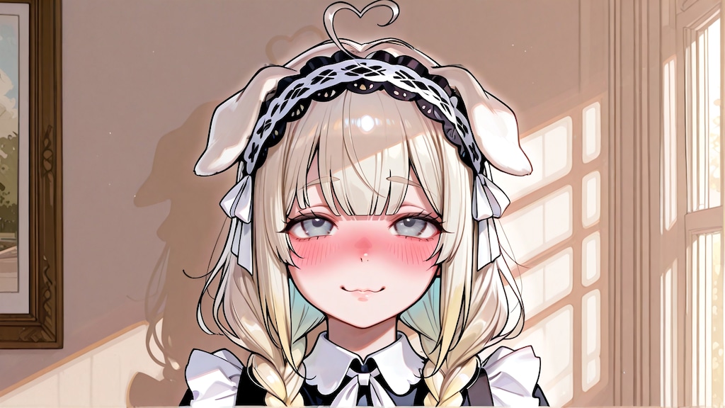 うちのメイドさんのリュミエ（Lumie）です