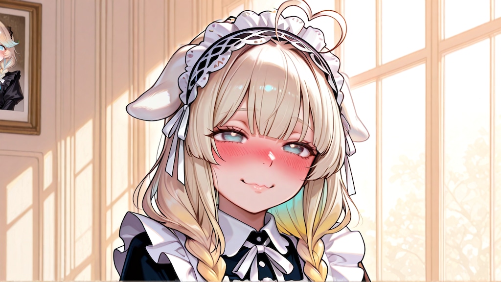 うちのメイドさんのリュミエ（Lumie）です