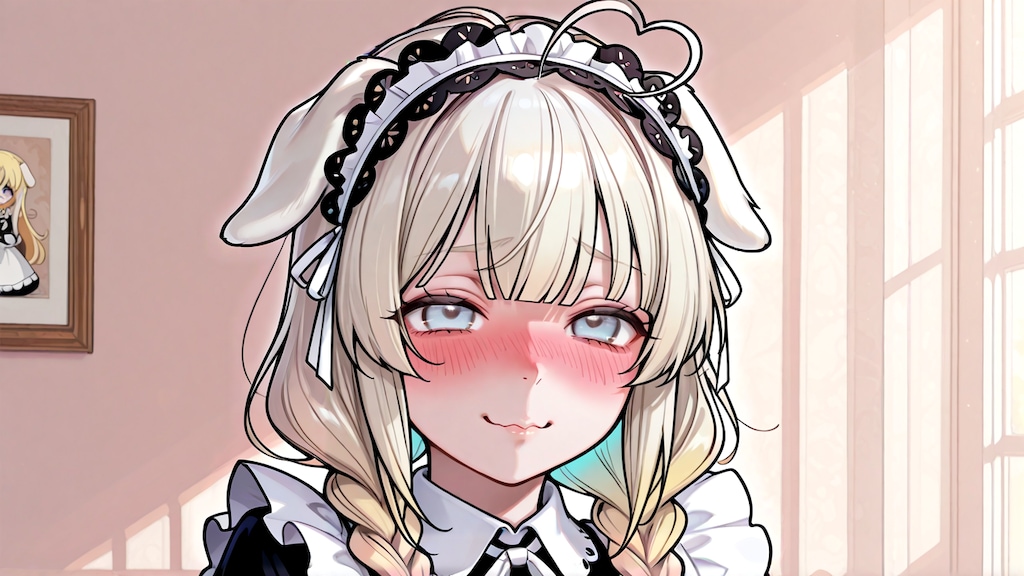 うちのメイドさんのリュミエ（Lumie）です