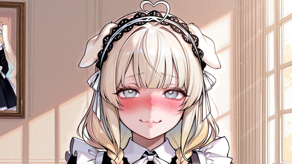 うちのメイドさんのリュミエ（Lumie）です