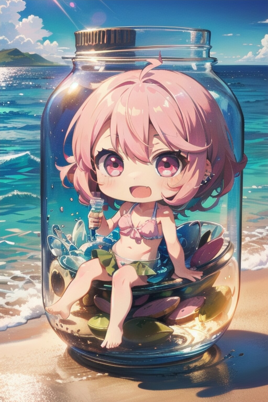 ビン詰め少女【こはる】