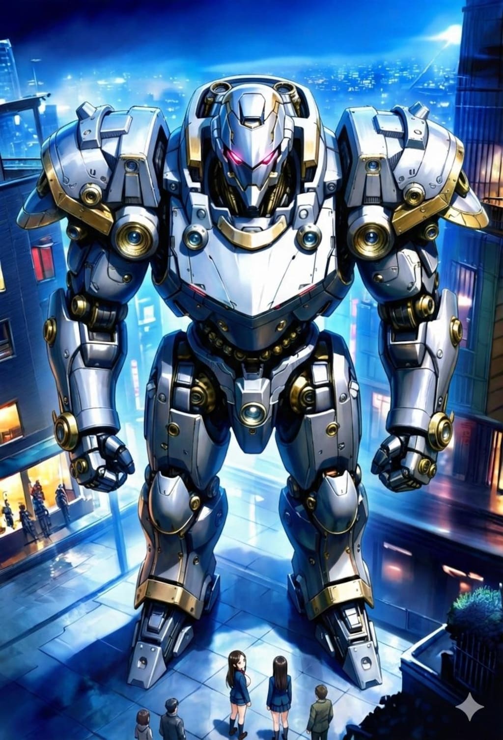 ロリ巨乳と鋼鉄の巨人