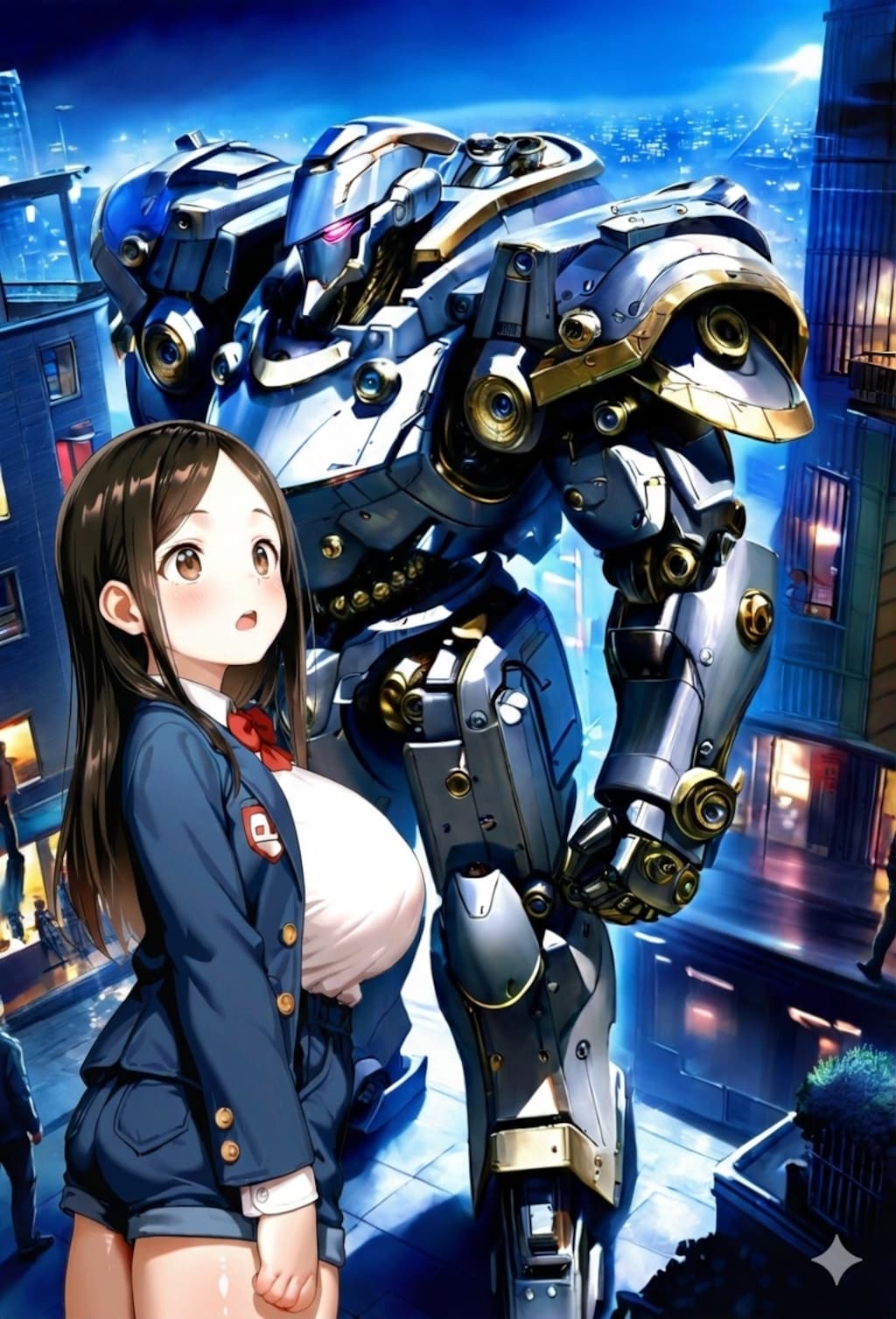 ロリ巨乳と鋼鉄の巨人