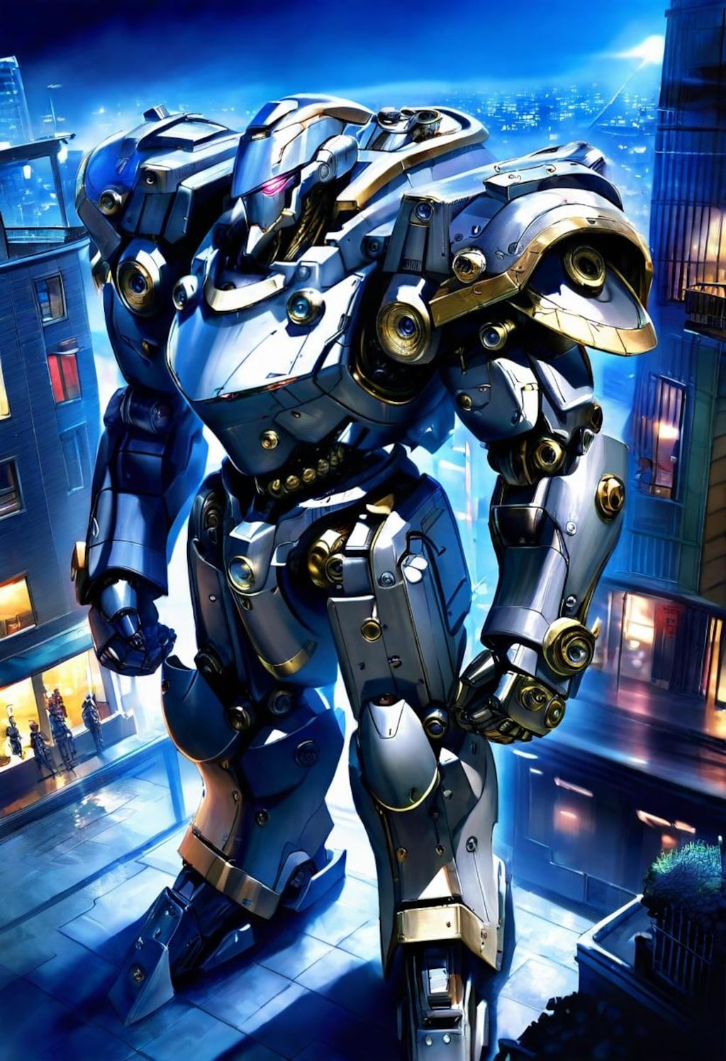 ロリ巨乳と鋼鉄の巨人