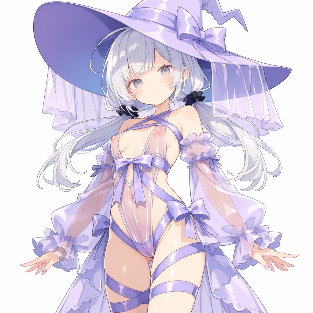どすけべ魔女衣装　紫