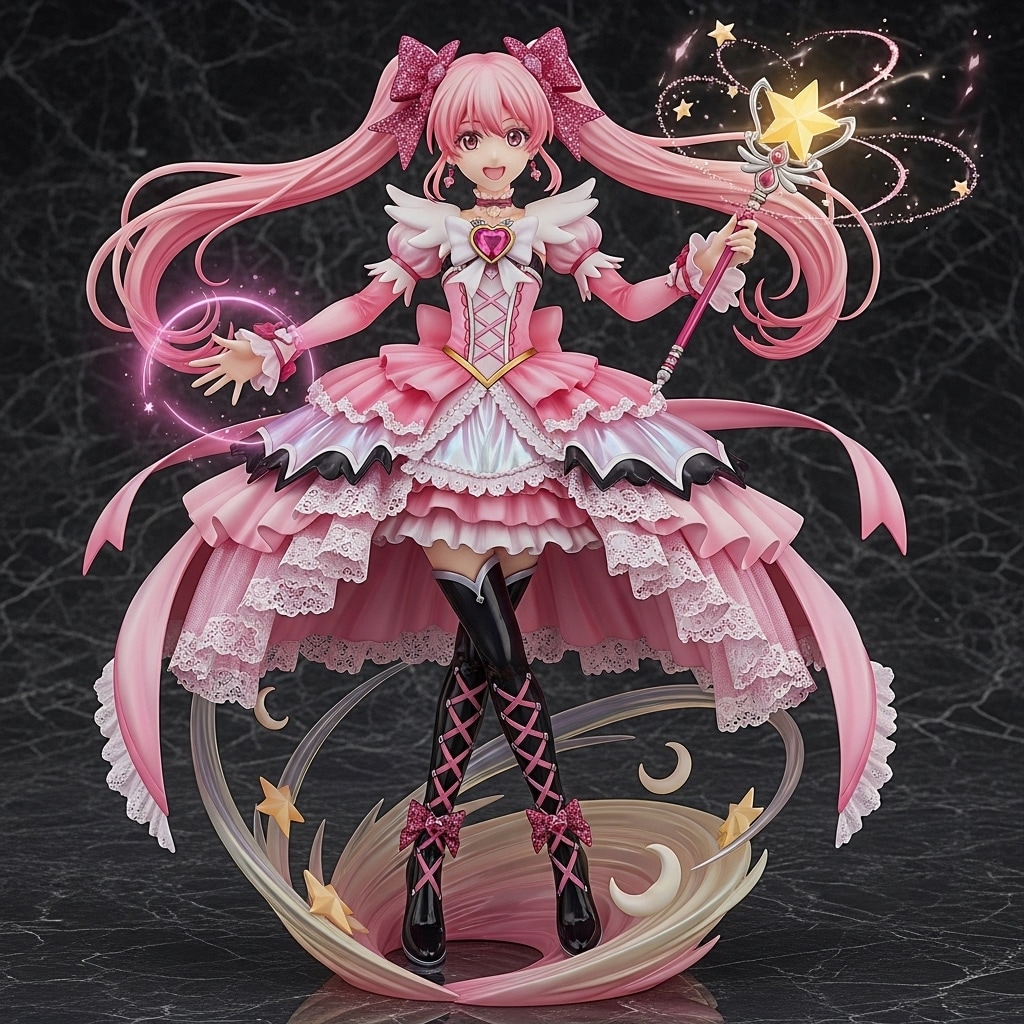 魔法少女のフィギュア