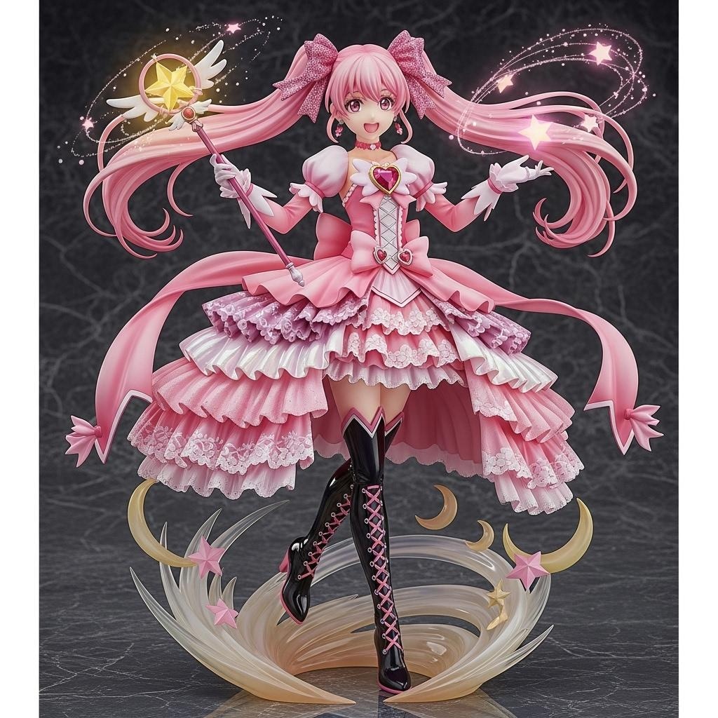 魔法少女のフィギュア