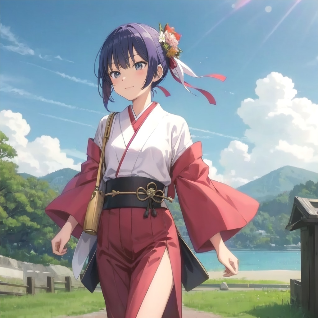 巫女様部 | の人気AIイラスト・グラビア