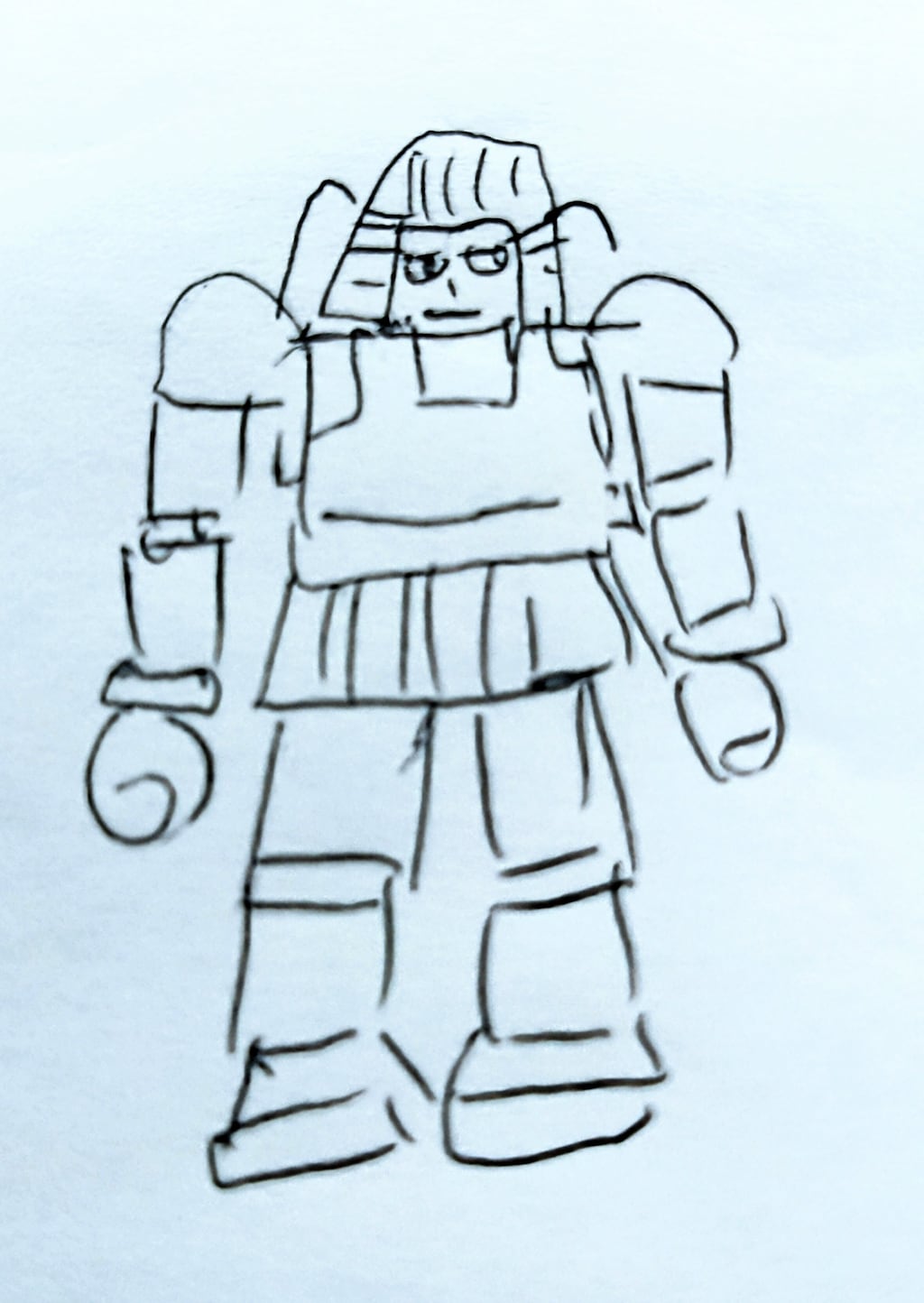 うろ覚え ロボット うろ覚え ジャイアントのなんとかロボット 書いてもらってChatGPTにイラストにしてもらいましたよ…｡