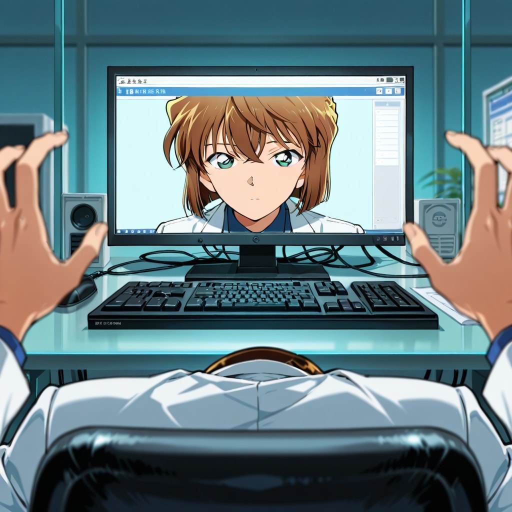 名探偵コナン　宮野志保、失敗例ｗ | の人気AIイラスト・グラビア