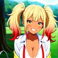 ギャル子　ピクニックとじゃがいもin seaART 4枚目
