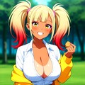ギャル子　ピクニックとじゃがいもin seaART 2枚目