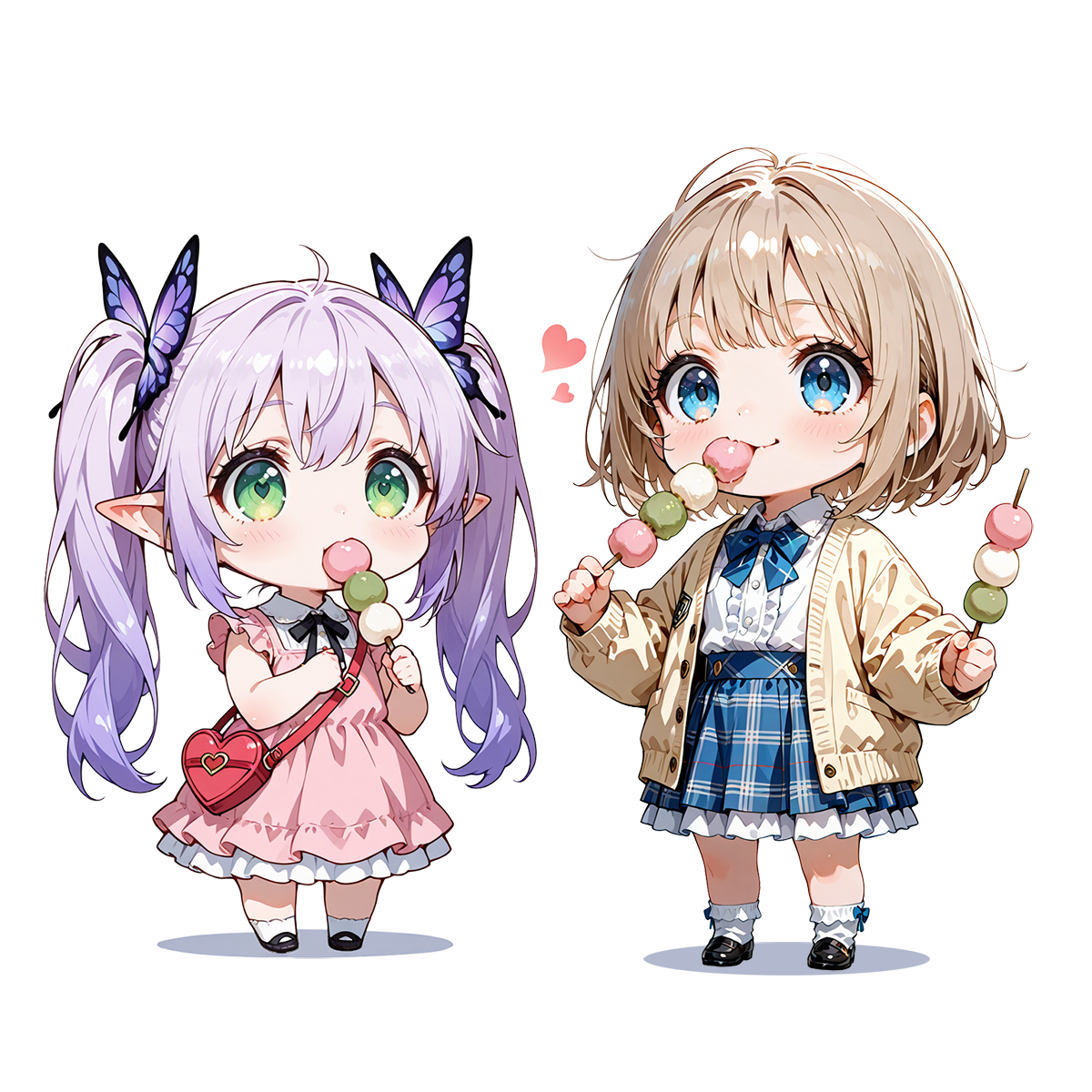 仲良しな二人 | の人気AIイラスト・グラビア