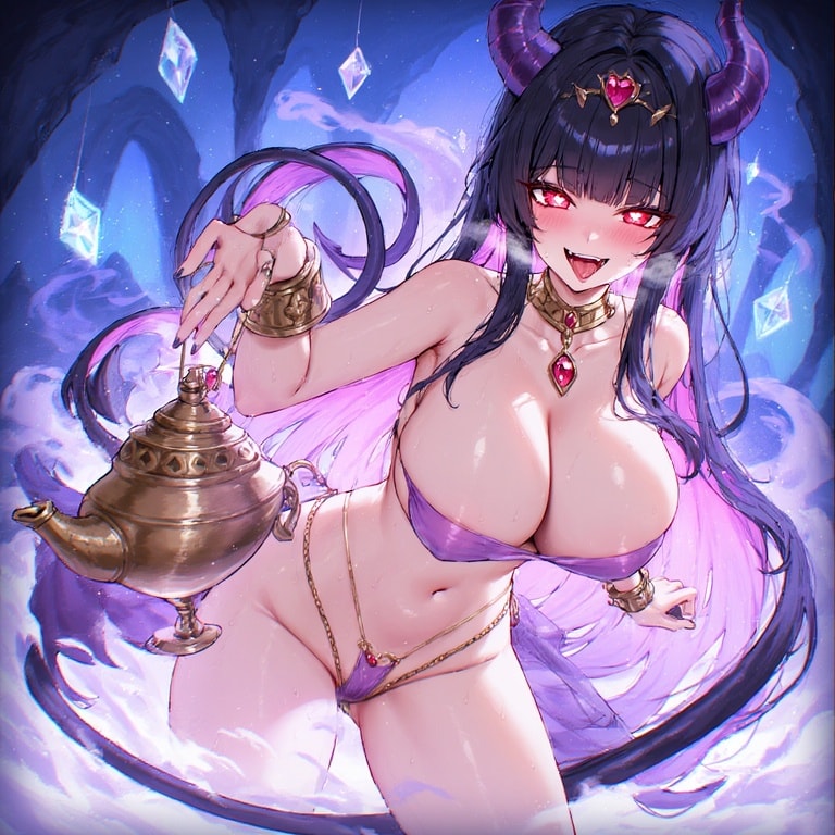 Perchanceちゃんでアラジンと魔法のランプ