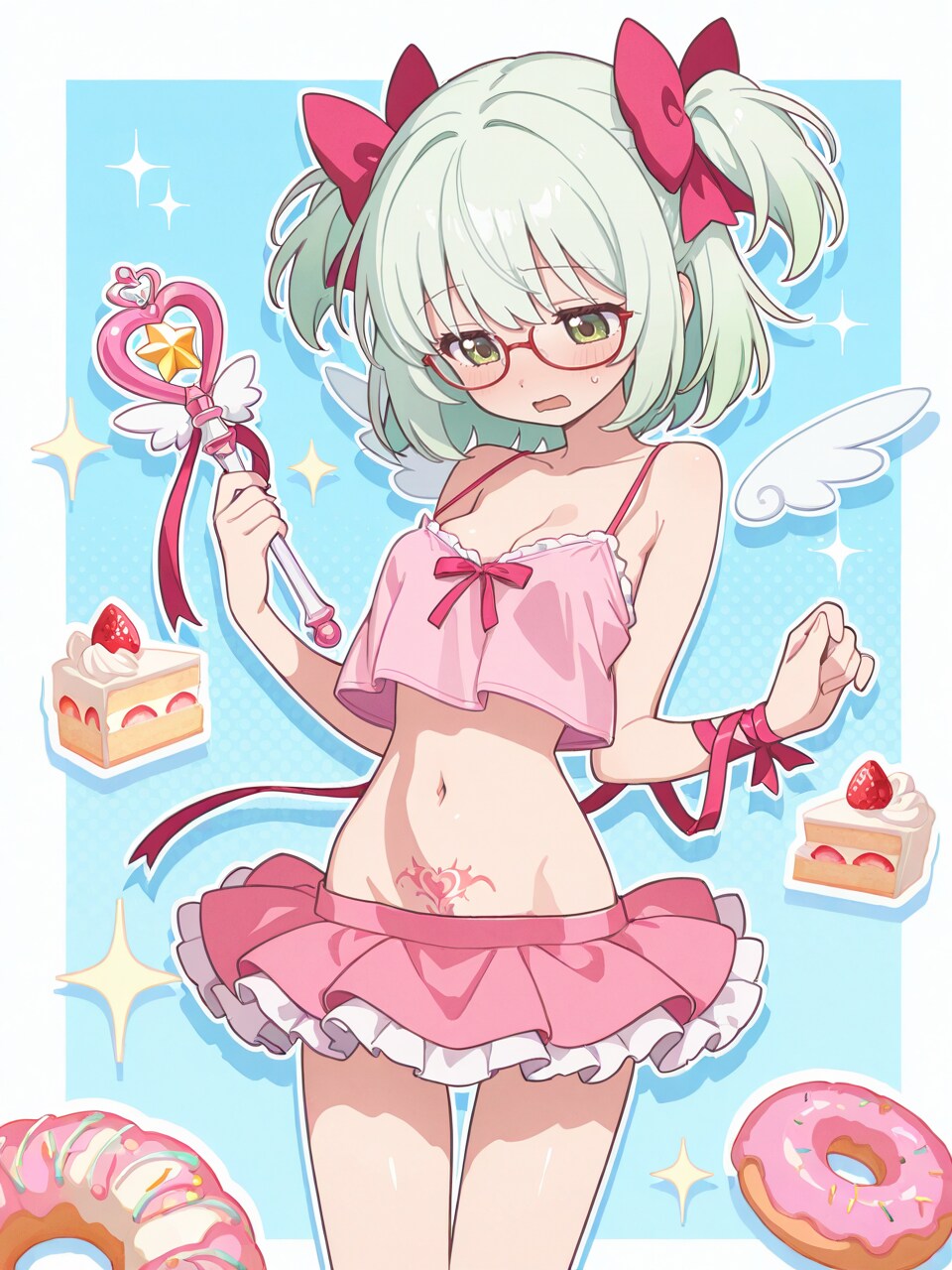 ギリ魔法？少女