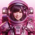 ピンクな宇宙服13 3枚目