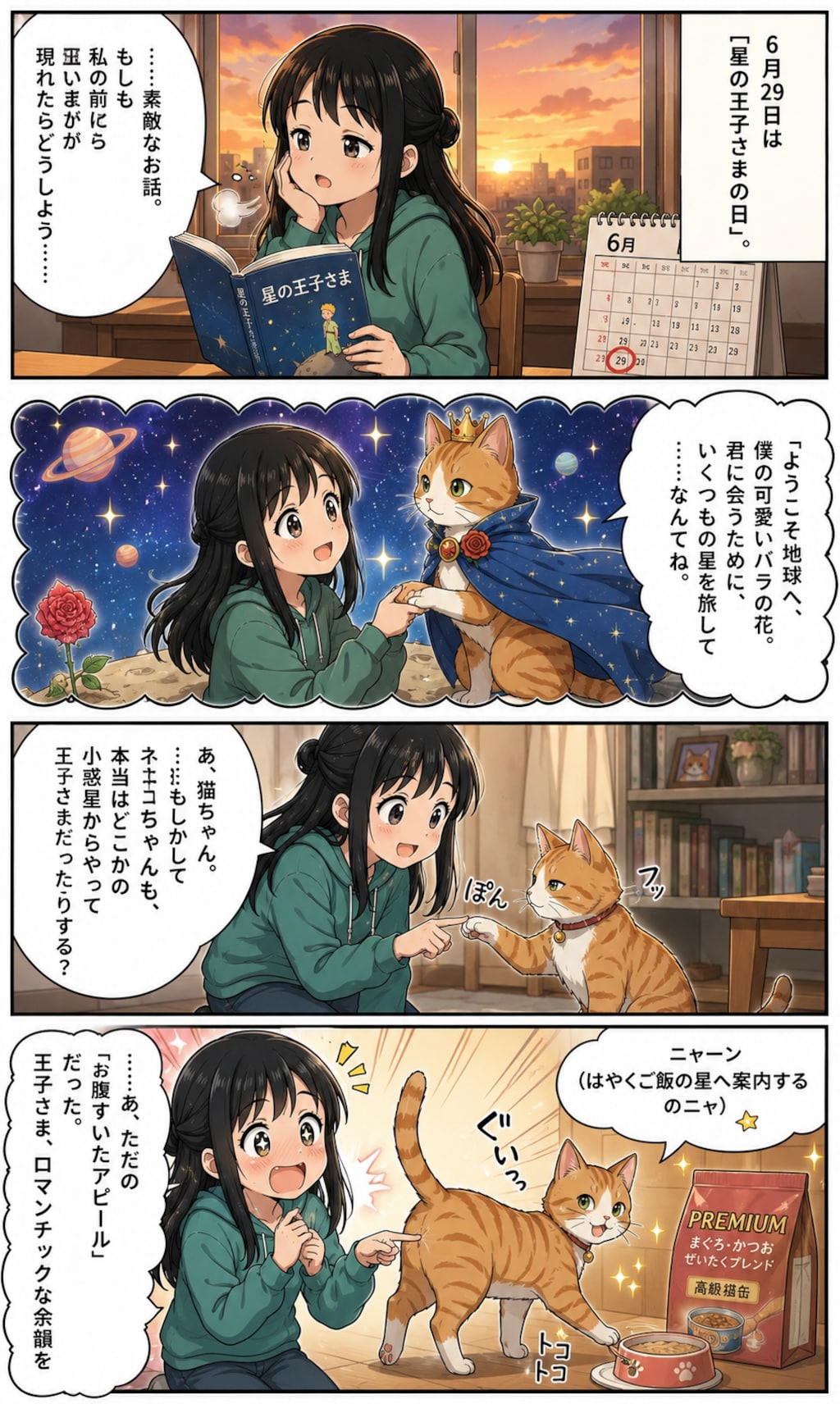 ねこの王子さましょ～