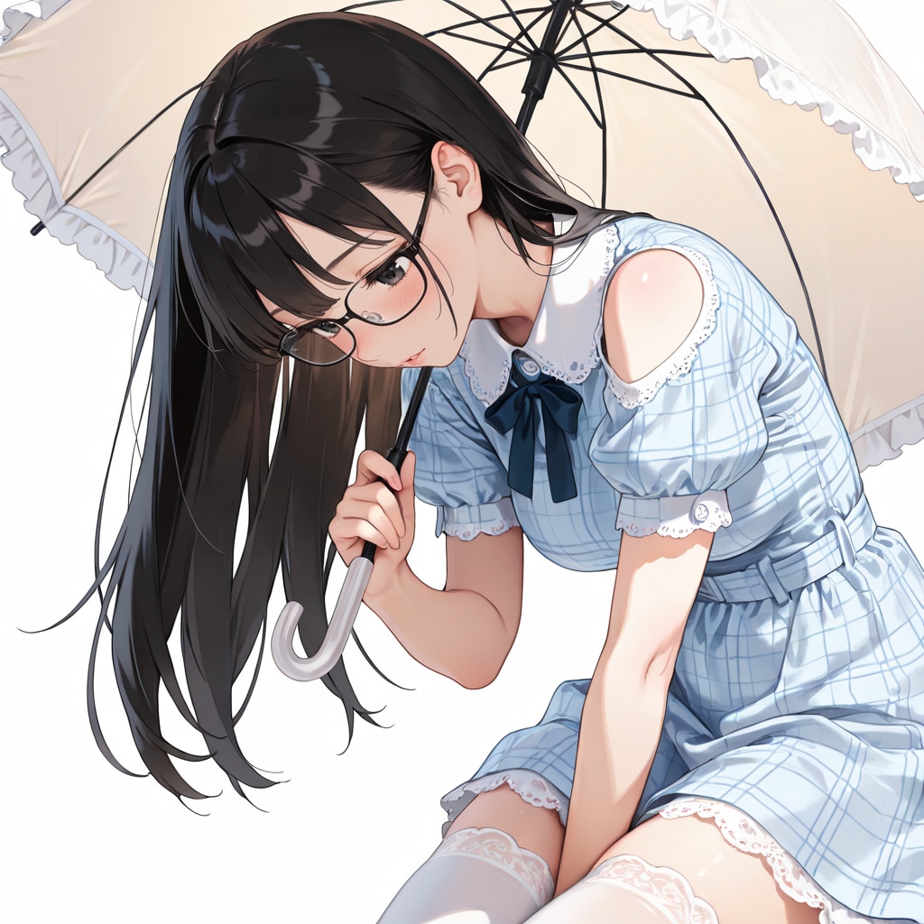 詩織ちゃん、雨の日に…