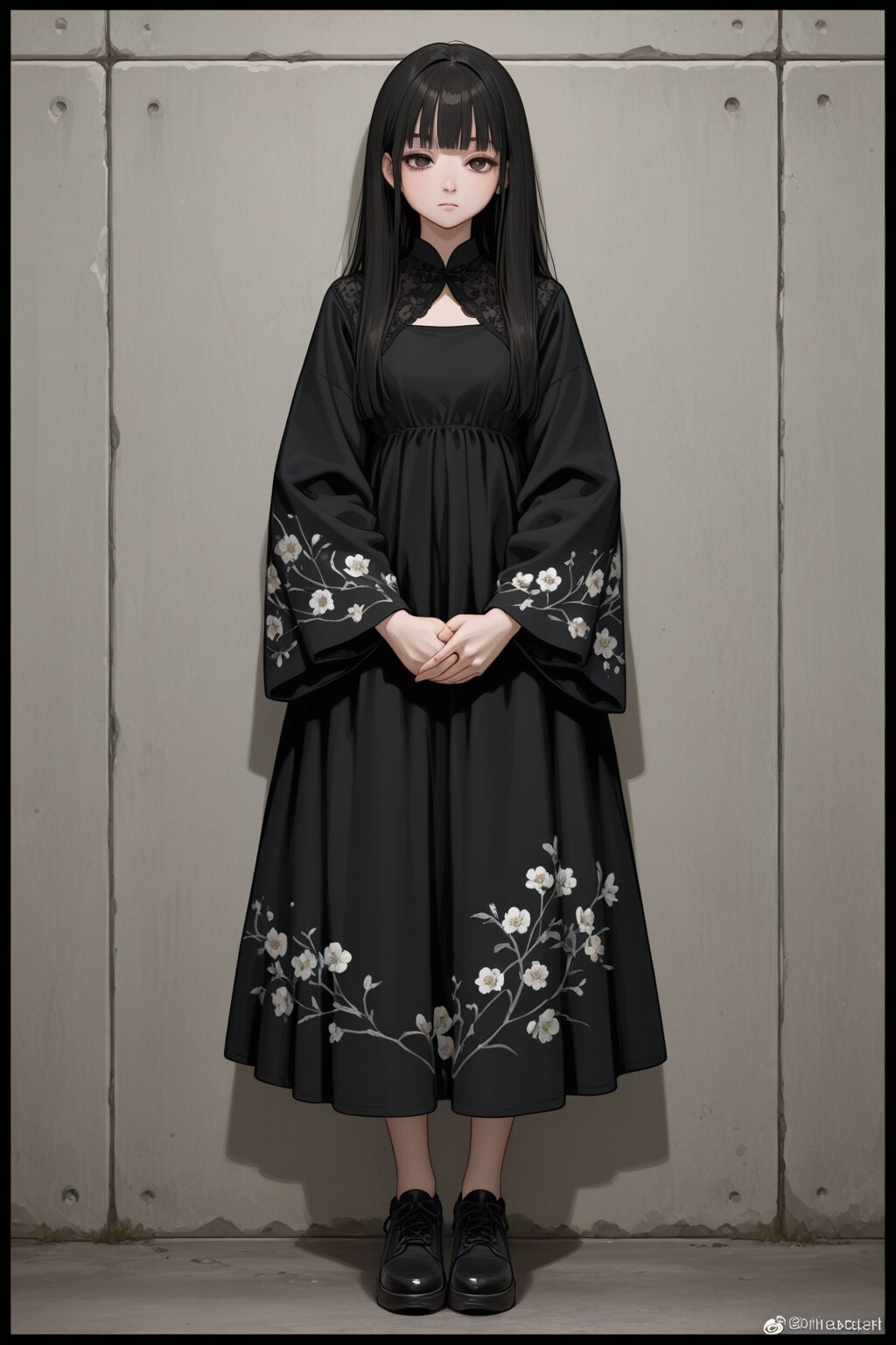 black dress | の人気AIイラスト・グラビア