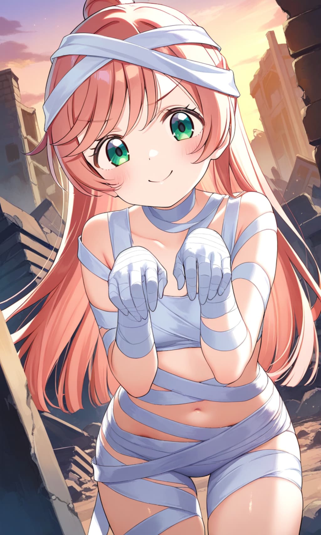 ミイラコス・虹ヶ丘ましろ。