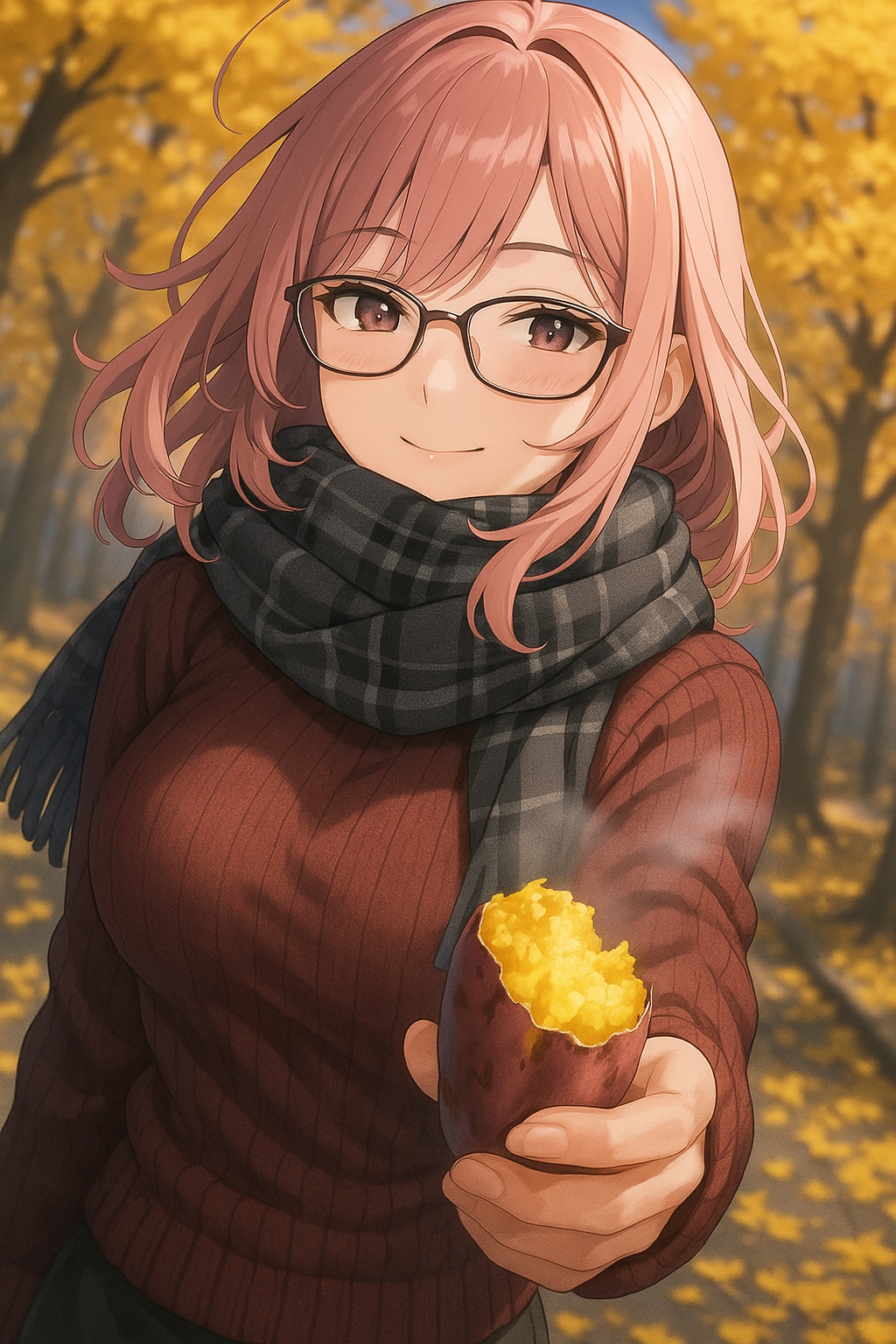 焼き芋食べる？