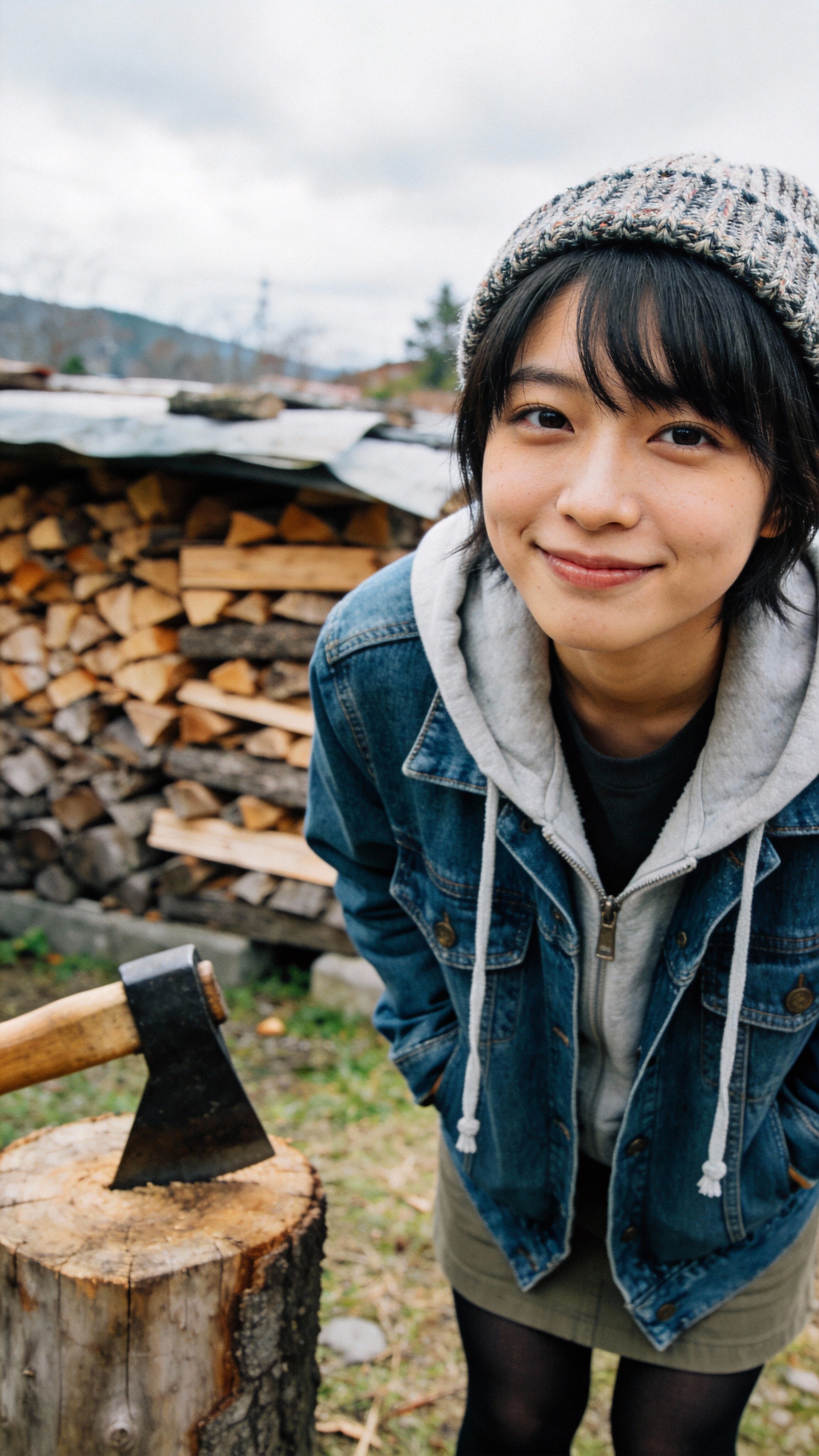The Woodcutter's Smile