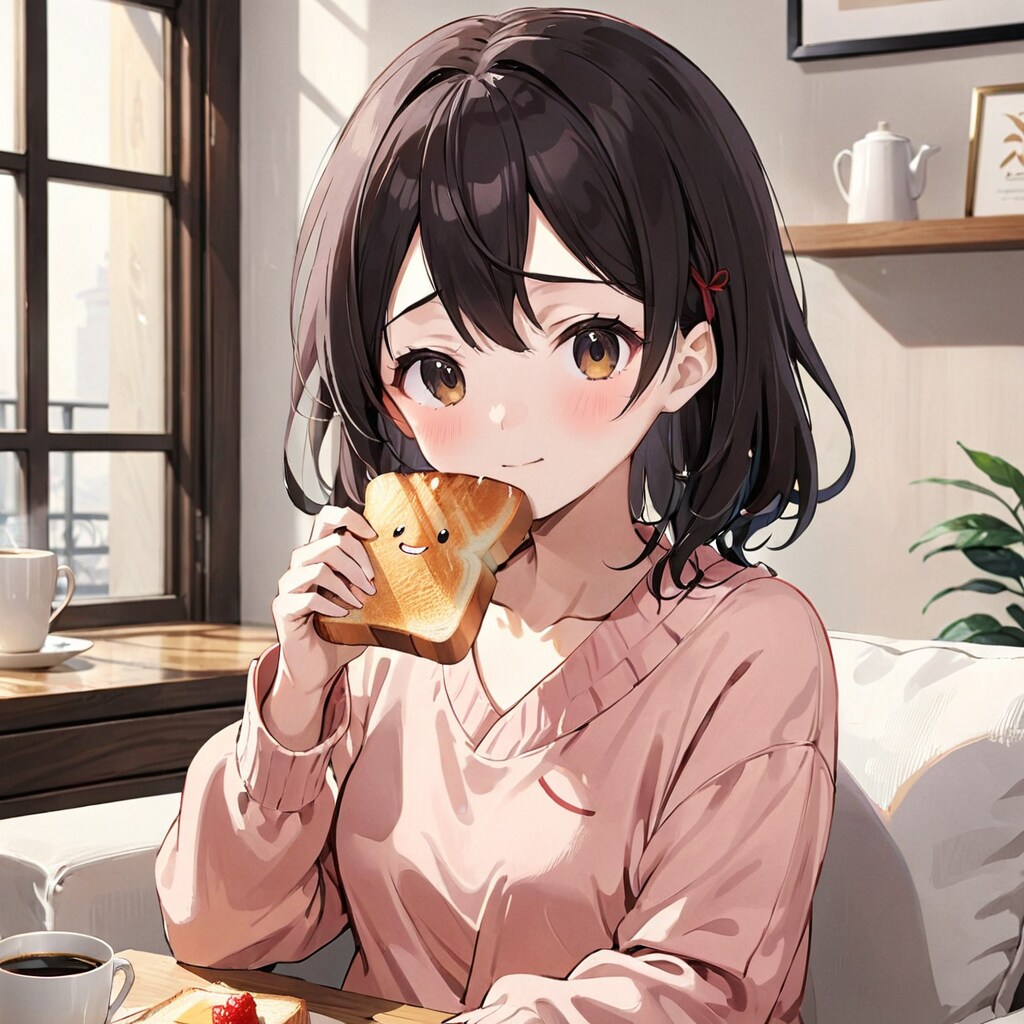 おはよう、僕の顔をお食べ