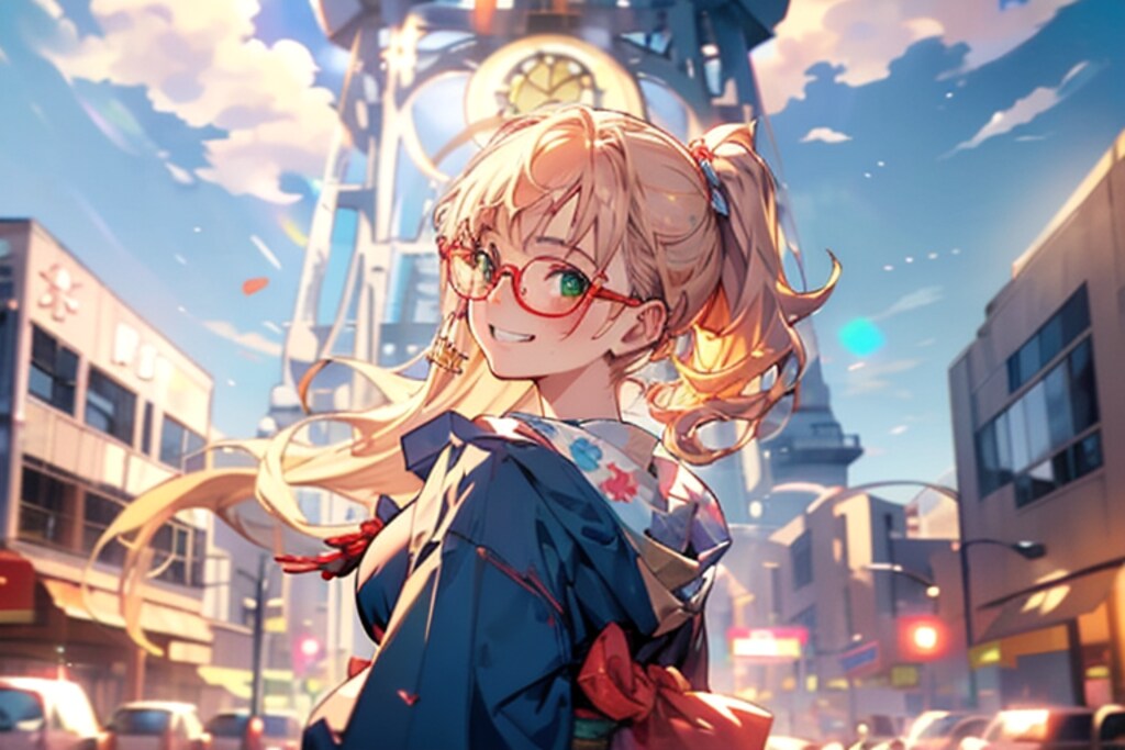 着物外人かわいい