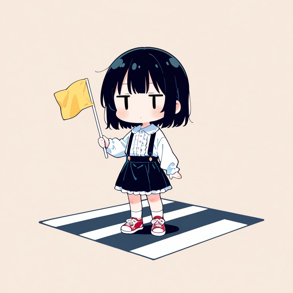 道路を横断する