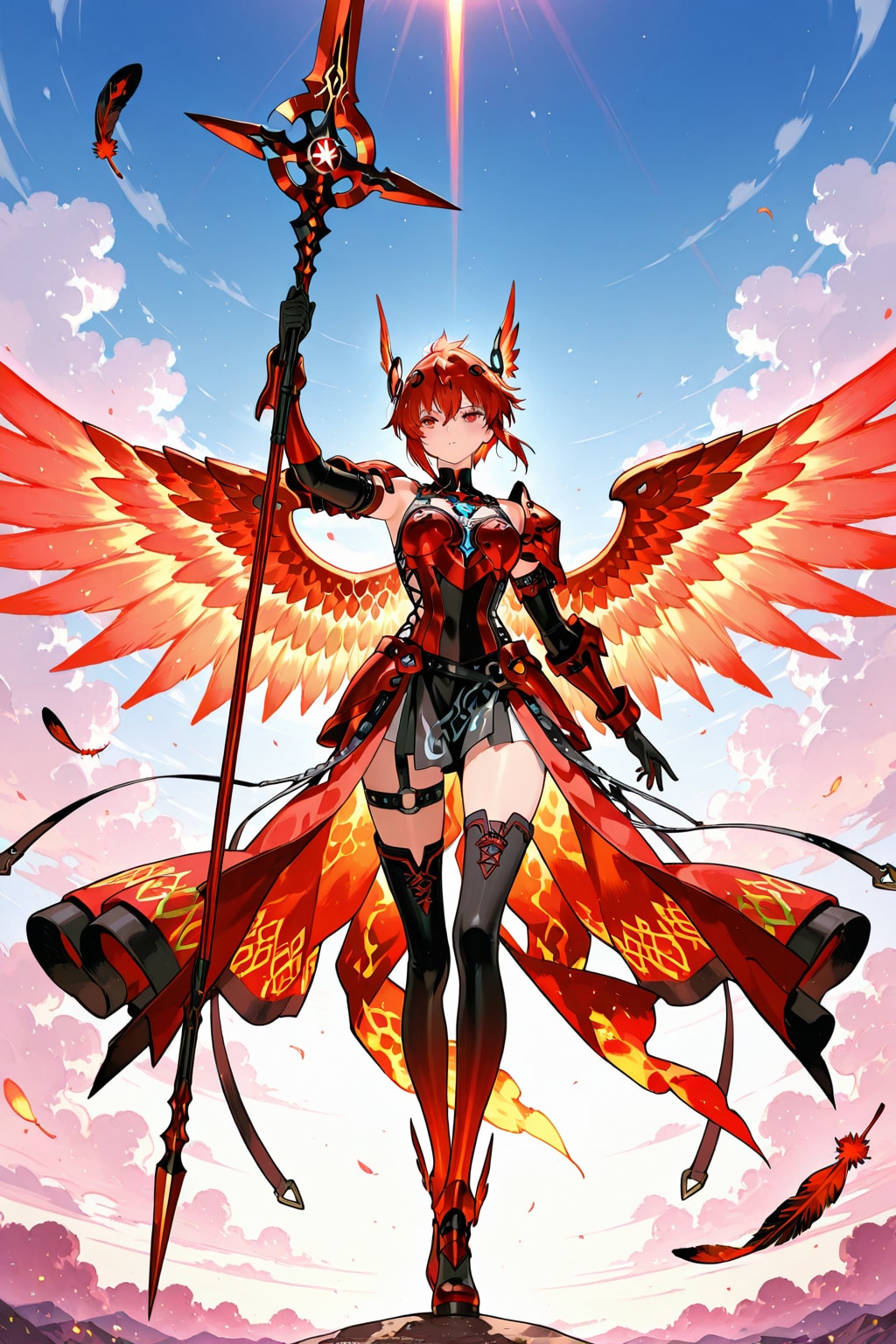 不死鳥のヴァルキリー | の人気AIイラスト・グラビア