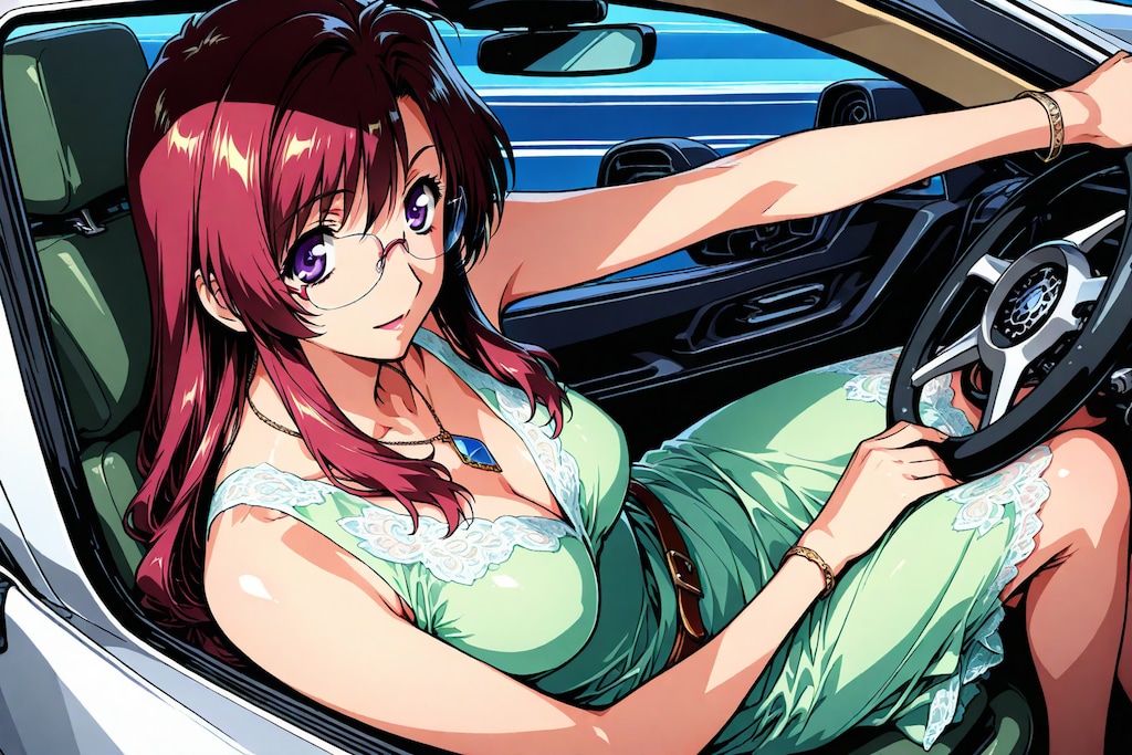 「運転は任せなさい。」by 風見みずほ