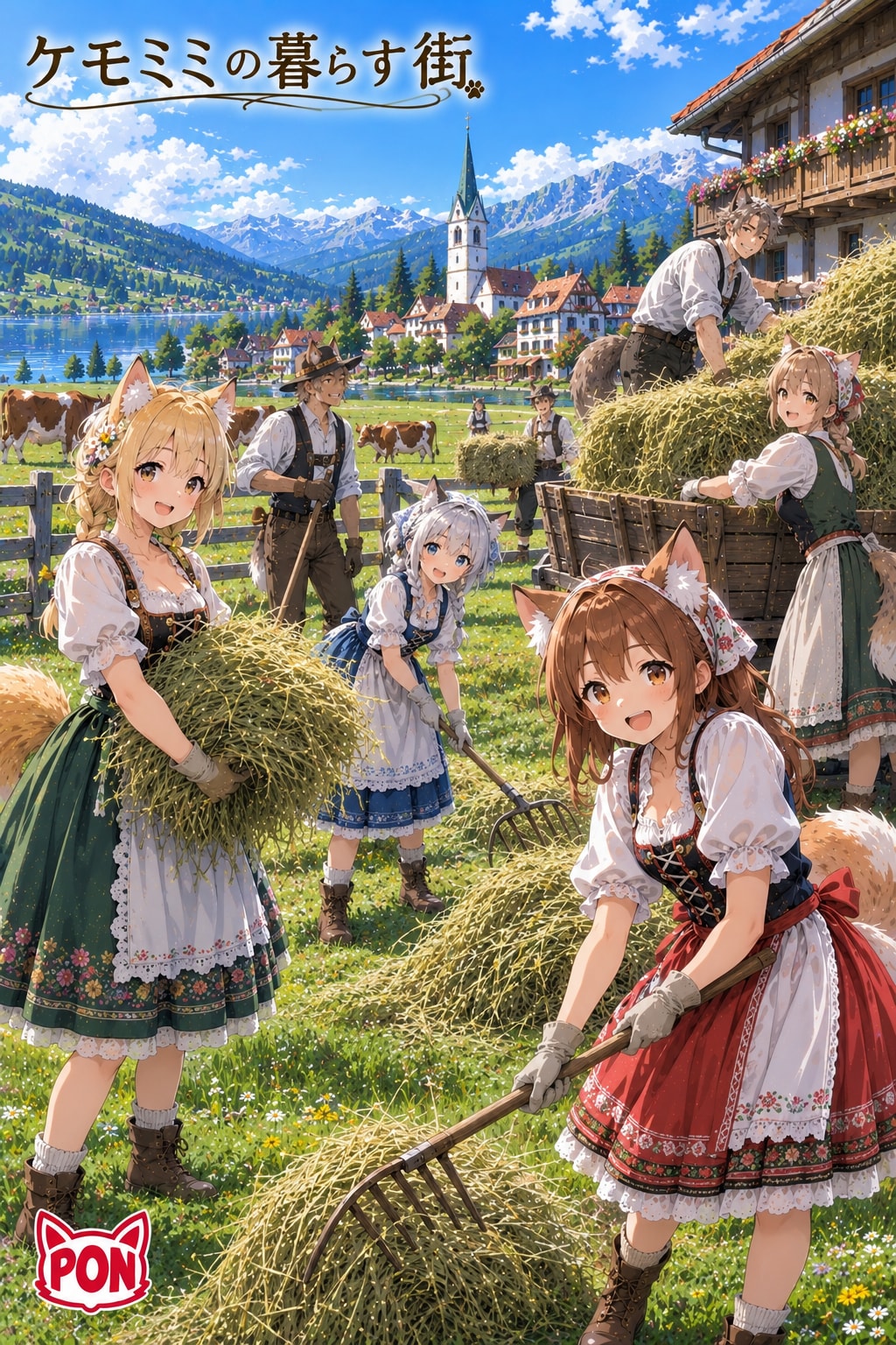 ケモミミの暮らす街