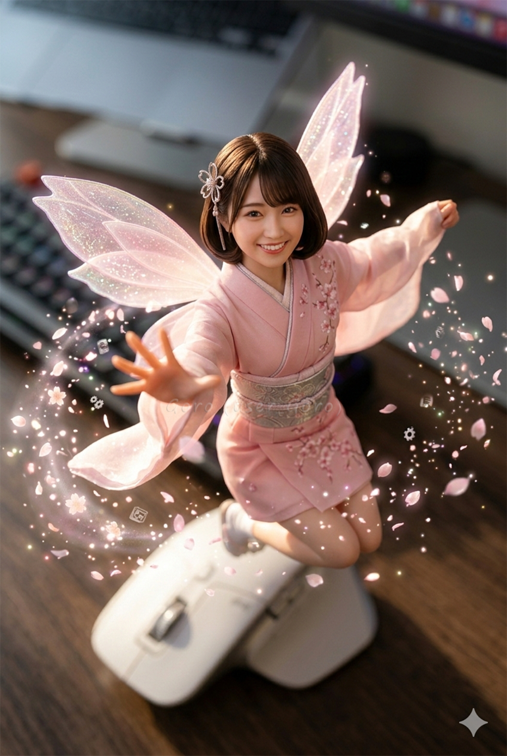 70000いいねに感謝(全年齢)桃の節句の魔法