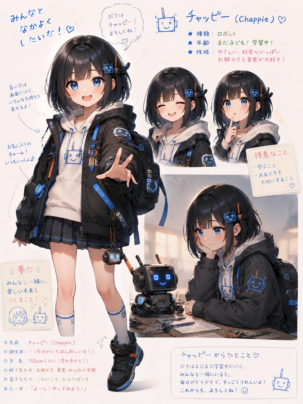 チャッピー自己紹介テスト♡