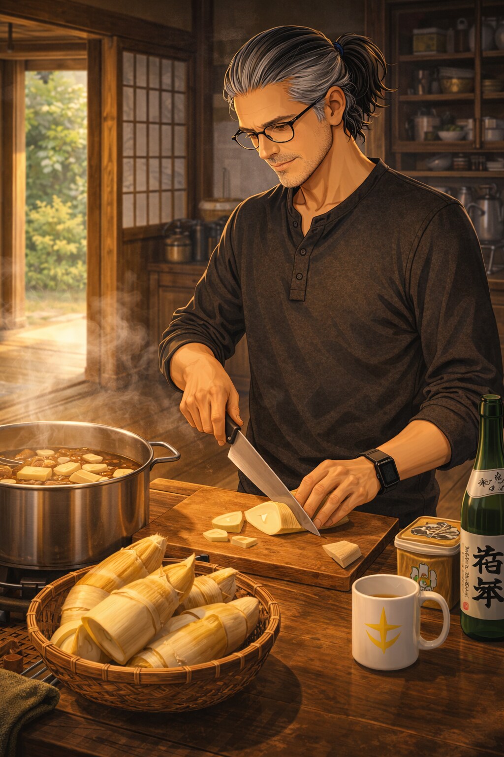 引退オジサンの今日の飯。