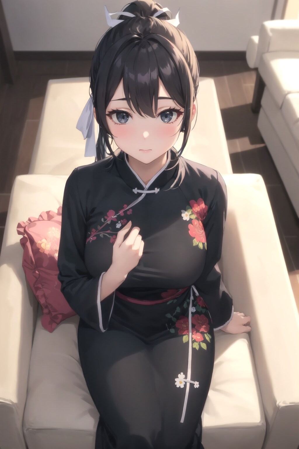 そ、その…似合うかしら… | の人気AIイラスト・グラビア