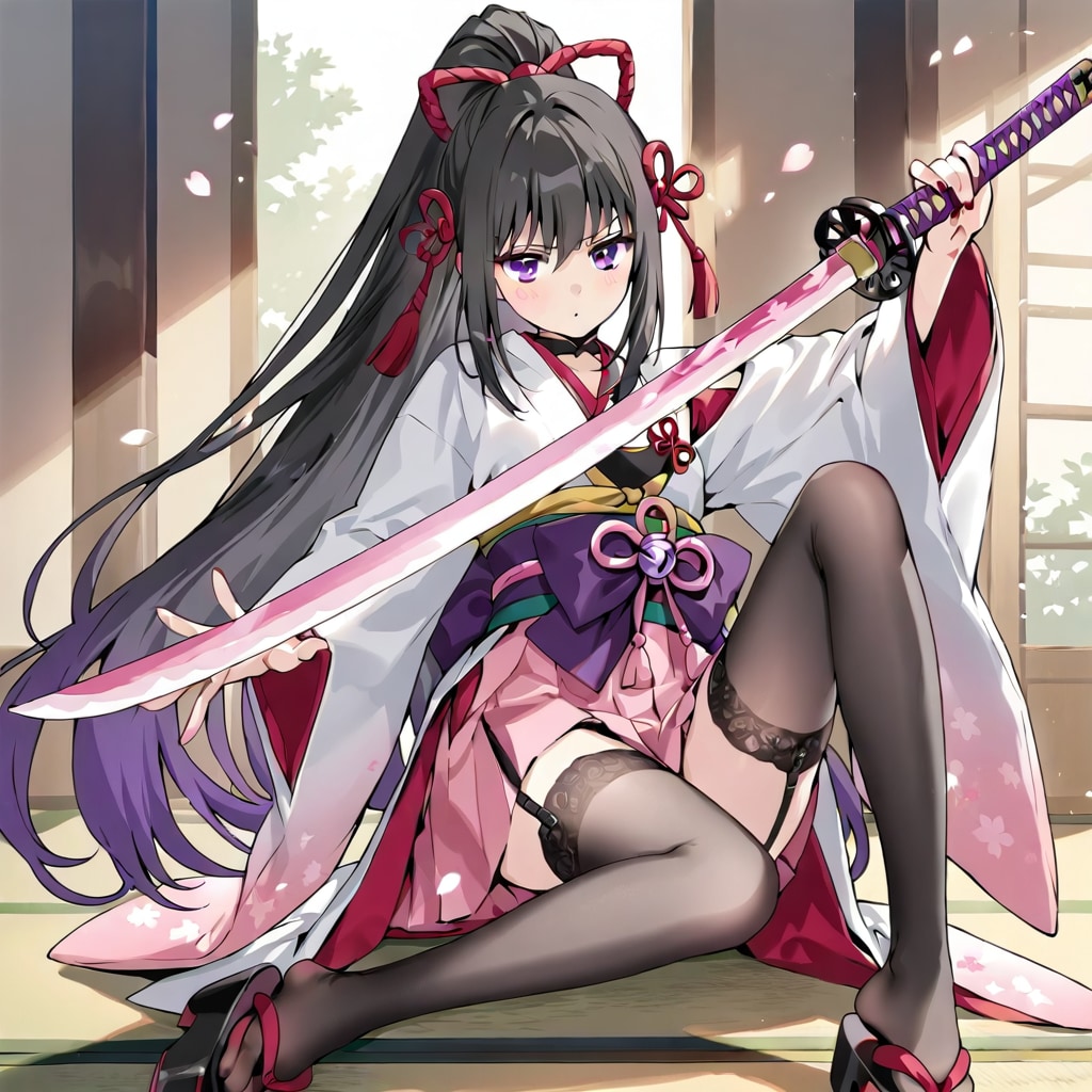 侍系魔法少女 | の人気AIイラスト・グラビア