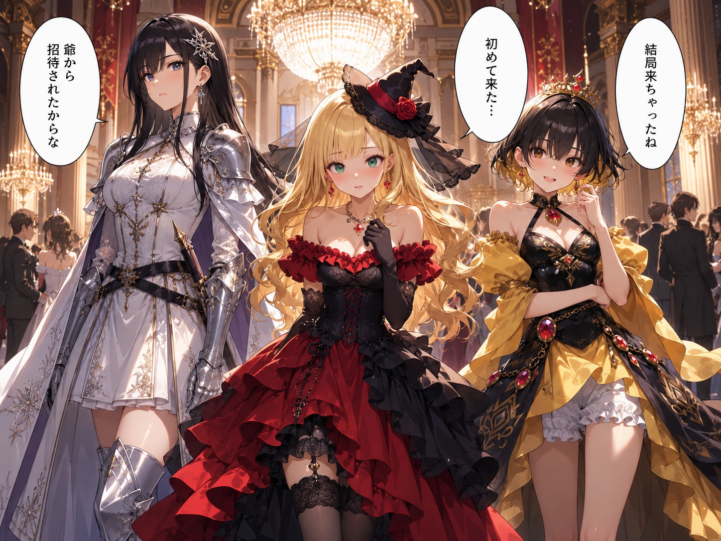 王宮でタダメシ