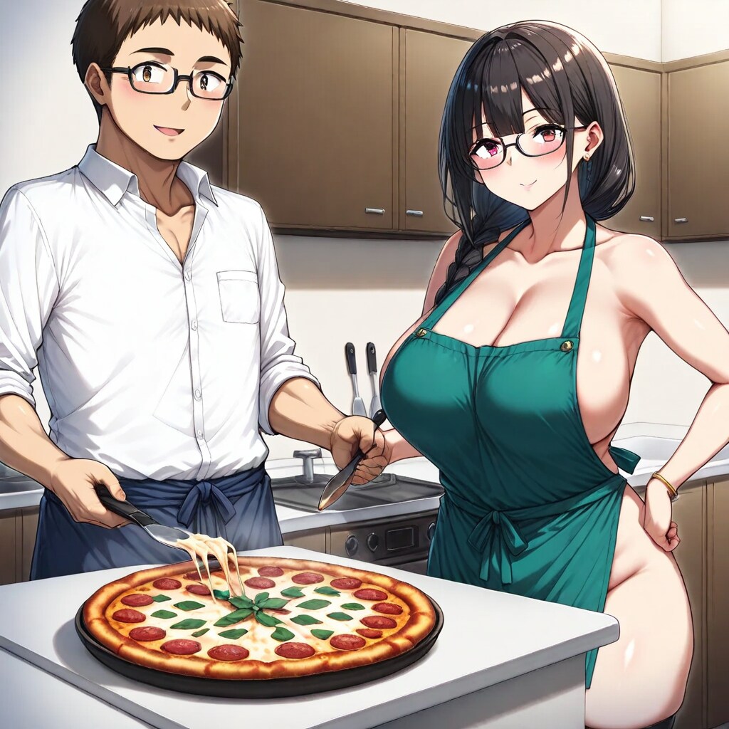 【謎画像】ピザ焼きました