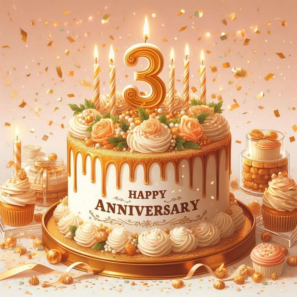 Dalleさんから３周年のお祝いです