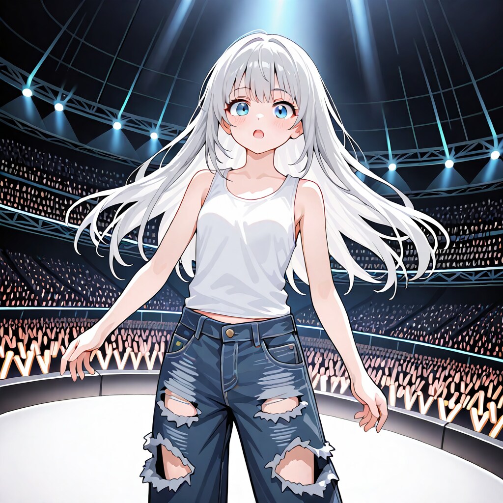 ステ―ジバフォ―マンス | の人気AIイラスト・グラビア