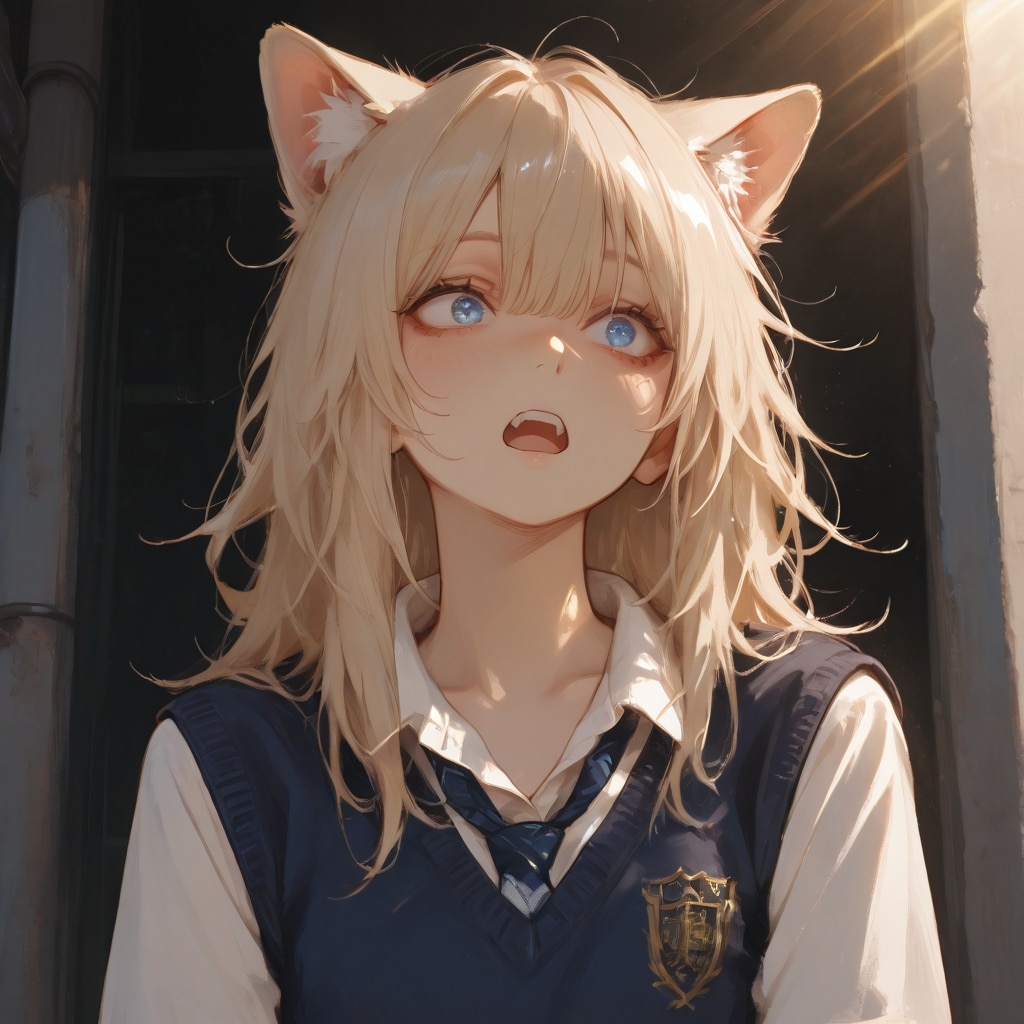 猫娘と行方不明のでれ助（猫）