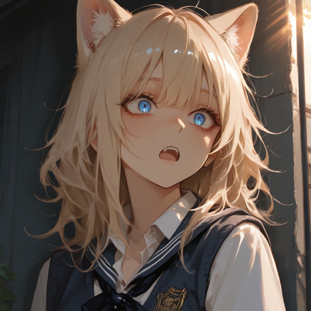 猫娘と行方不明のでれ助（猫）