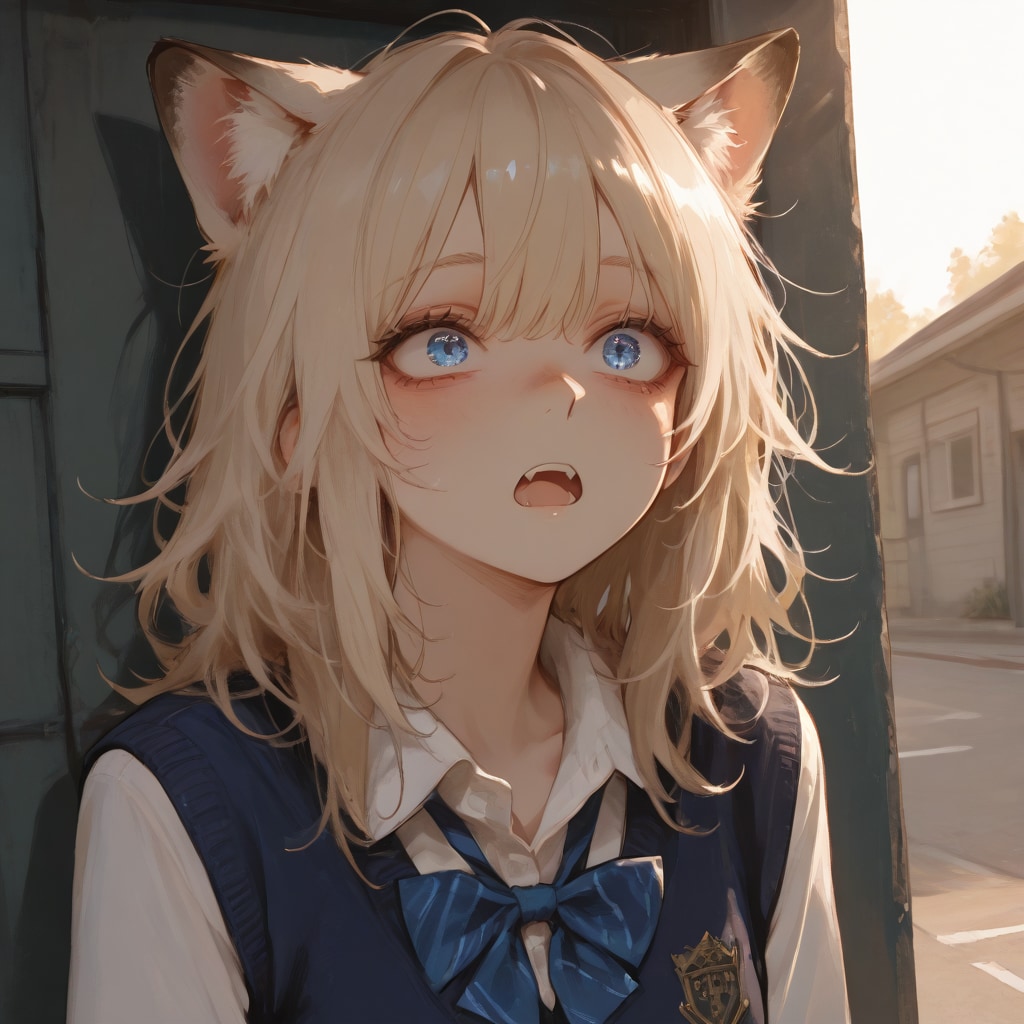 猫娘と行方不明のでれ助（猫）